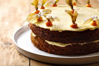 Lime Tree Cafe's ever-popular carrot cake. Courtesy Lime Tree Cafe