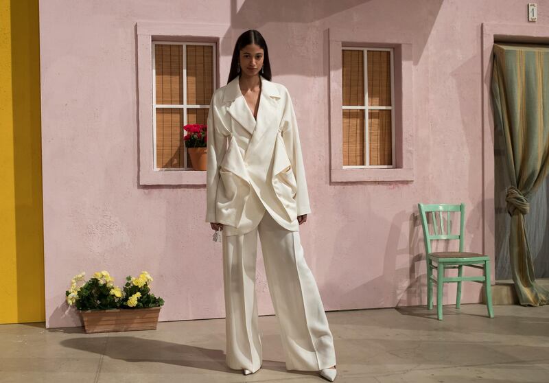 The Jacquemus autumn/winter show in Paris on February 25, 2019. EPA