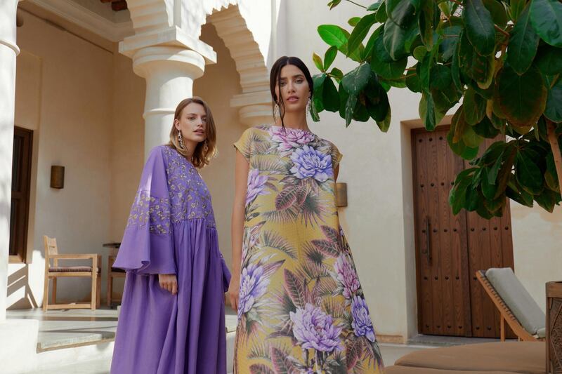 Bambah will present cotton poplin and linen kaftans from the resort 2021 collection at Sawa 