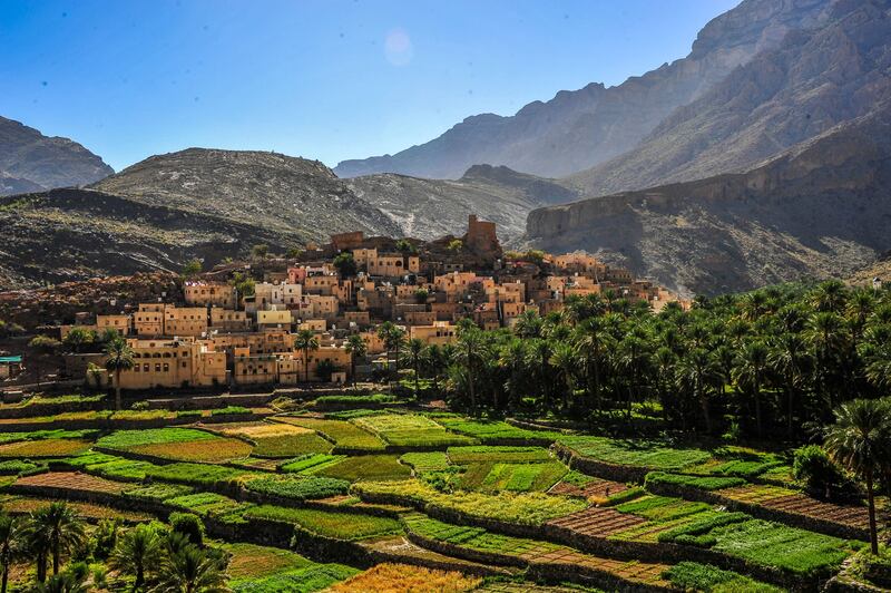 6. Hike Jebel Shams and enjoy epic views and mountain villages.