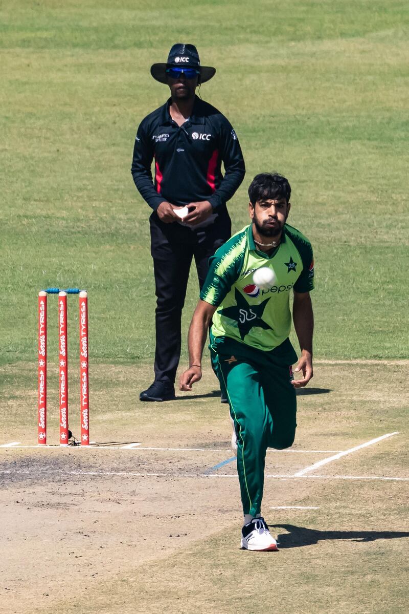 Haris Rauf - 7. The fast bowler continues to impress. Bowled 11 overs in three outings at just over six an over and picked up four wickets. Made the most of helpful conditions. AFP