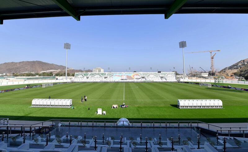 Khorfakkan Stadium in UAE. Courtesy AGL