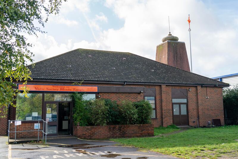 The Vedic Society Hindu Temple in Southampton, which was established by Ramdas Sunak, Mr Sunak's grandfather. Getty Images