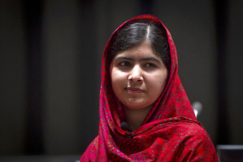 Pakistani women's rights activist Malala Yousafzai spoke at Davos. Reuters