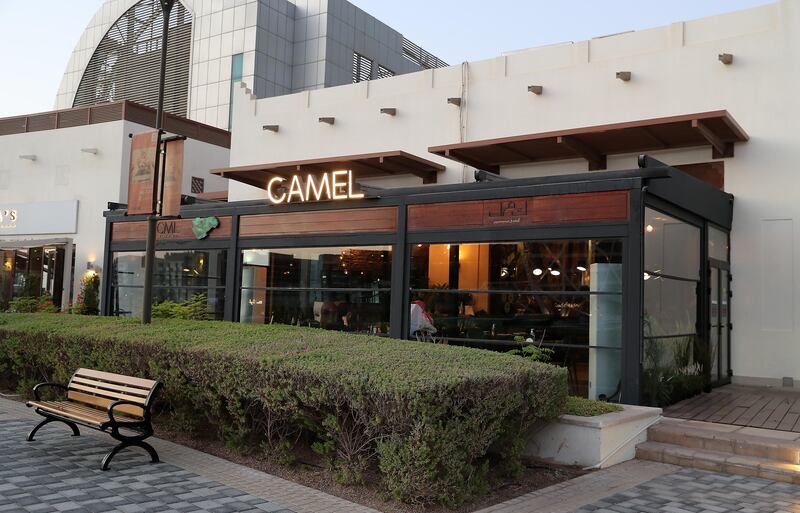 Camel Station is the place to go if you love burgers. Pawan Singh / The National