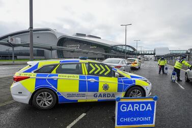 Garda police checkpoints in Ireland are enforcing lockdown measures. Reuters 