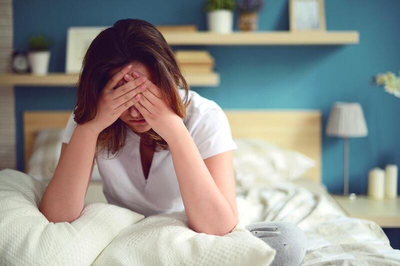 Sleep deprivation, dehydration and stress are the main causes for a headache. Getty Images 