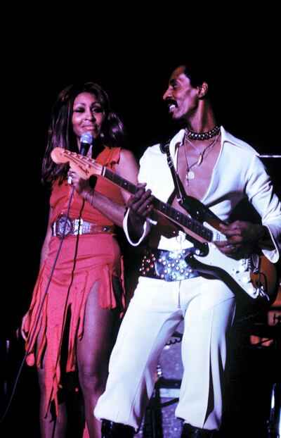 Mandatory Credit: Photo by Kent/Mediapunch/REX/Shutterstock (8551042a)
Photograph of Tina and Ike Turner in 1974
Ike Turner-1974 
