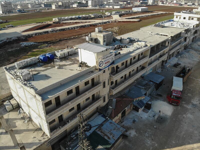 Hospitals in north-western Syria have been badly damaged by the February 6 double earthquake. All photos by Moawia Atrash for The National