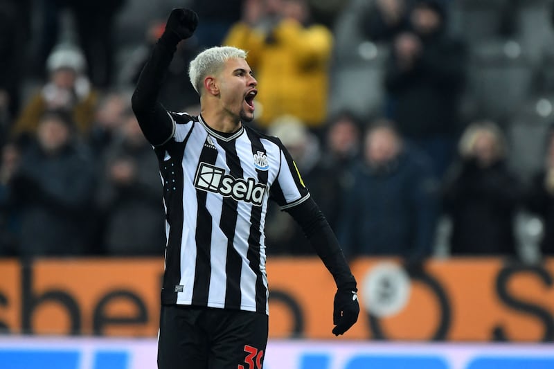 Ever so reliable in Newcastle’s midfield, Guimaraes controlled the midfield and fed the ball to Trippier in the lead-up to Gordon’s opener. Earlier, he tried his luck with a curling effort from the outside of the box as Newcastle loaded the pressure on United.  AFP