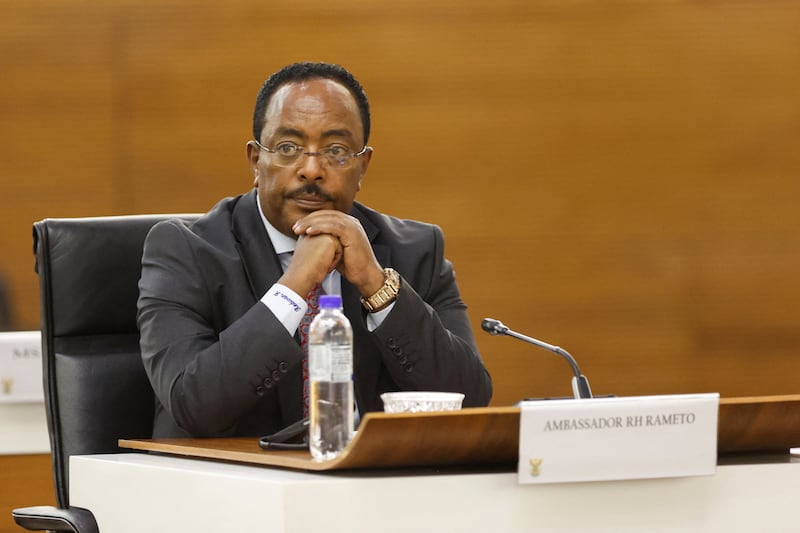 Redwan Hussien Rameto, representative of the Ethiopian government. AFP