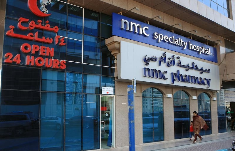 NMC hospital on Electra street in Abu Dhabi. Ravindranath K / The National