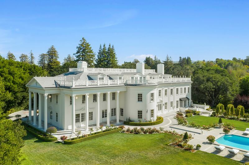 The property, known as the Western White House, is on the market for $25 million. All Photos: Golden Gate Sotheby’s International Realty