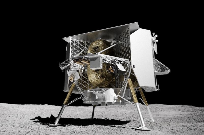 A rendering of the Peregrine lander by US-based company Astrobotic. Photo: Astrobotic