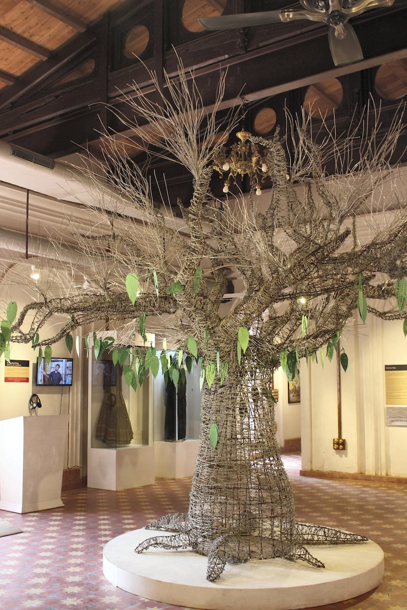 The Tree of Hope within the Partition Museum