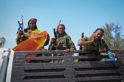 Tigrayan forces in the Tigray region of northern Ethiopia. AP