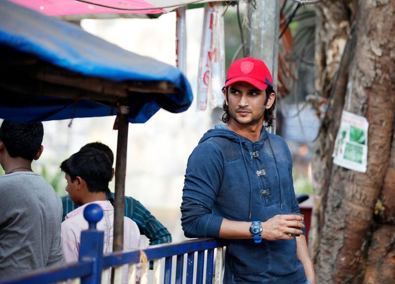 MUMBAI, INDIA - JANUARY 19: Bollywood actor Sushant Singh Rajput poses for a profile shoot at Andheri on January 19, 2015 in Mumbai, India. (Photo by Vidya Subramanian/Hindustan Times via Getty Images) *** Local Caption ***  al28oc-biopic-rajput.jpg