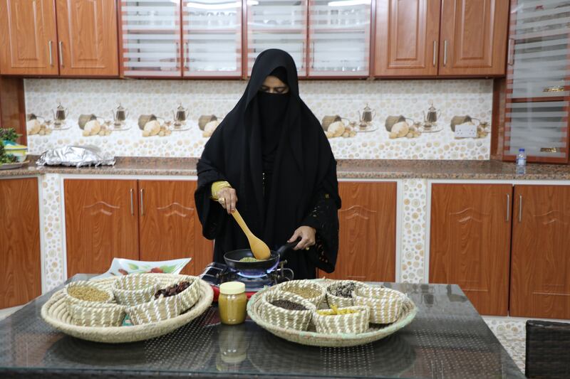 Fatima Mahmoud also participated in the food competition.