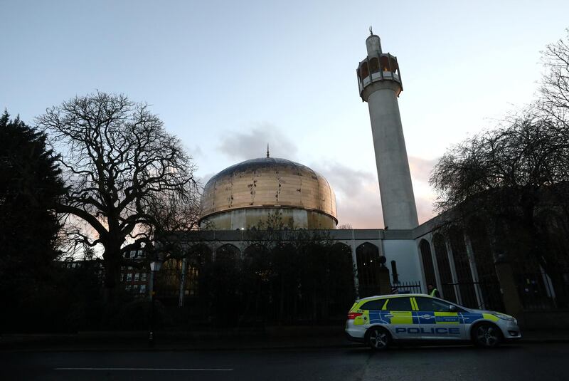 General view shows outside of the London Central Mosque in Park Road, near Regent's Park in London, England. Reuters