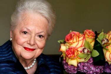 Olivia de Havilland, who played Melanie in 'Gone With the Wind,' has died aged 104. AP Photo 