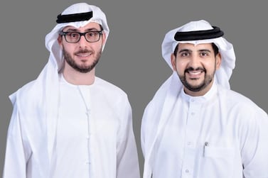 MidChains co-founders Basil Al Askari (left) and Mohamed Al Hashemi have secured backing from Mubadala Capital. Courtesy MidChains. 