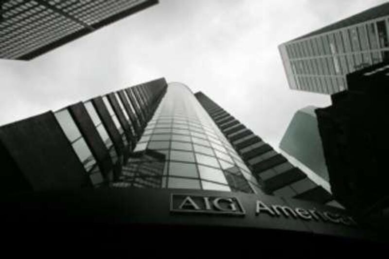 AIG is the latest in a string of companies that investors worry could be undone by a shortage of cash.