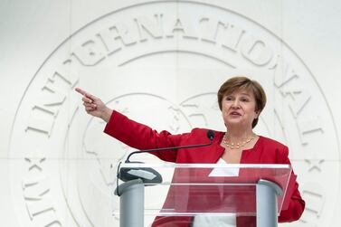 The IMF on Wednesday formally selected Kristalina Georgieva of Bulgaria to be only the second woman to lead the 189-member institution. AFP