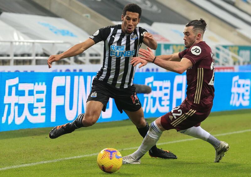 Isaac Hayden - 7: Central midfielder playing in unfamiliar right-back role and more than held his own. Usual no nonsense tackling, although will be disappointed Harrison found so much space in the box before scoring winner – although was more down to Murphy switching off. EPA