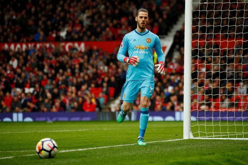 Manchester United goalkeeper David De Gea. Jason Cairnduff / Reuters