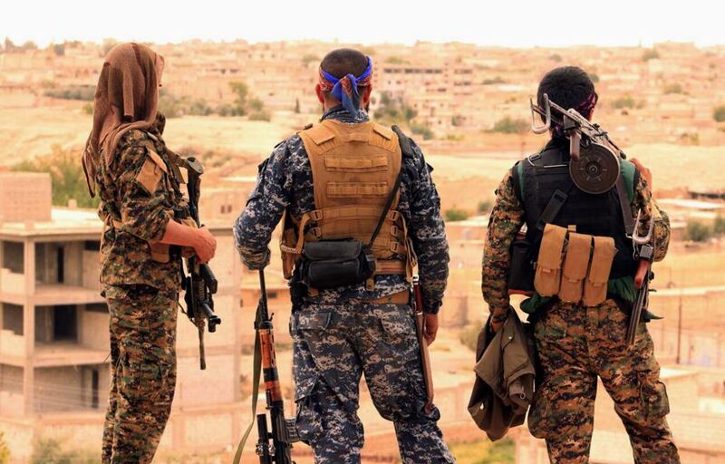 Syria is turning into a battleground where foreign powers are exercising their military and political muscles. Syrian Democratic Forces via AP