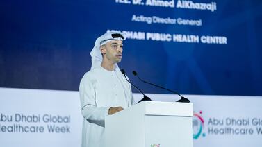 Dr Khalid Al Khazraji, acting director general of Abu Dhabi’s Public Health Centre, has emphasised the importance of maintaining a healthy lifestyle every day. Photo: ADPHC