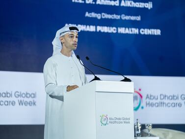 Dr Ahmed Al Khazraji, acting director general of Abu Dhabi’s Public Health Centre, has emphasised the importance of maintaining a healthy lifestyle every day. Photo: ADPHC