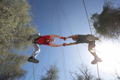Aventura offers a number of physical challenges. Courtesy Aventura