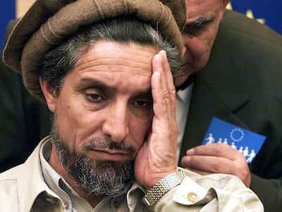 Ahmad Shah Massoud photographed five months before his death in 2001. AFP
