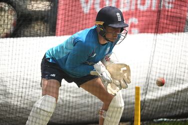 HOBART, AUSTRALIA - JANUARY 12:  Sam Billings of England in action during an England Ashes squad nets session at Blundstone Arena on January 12, 2022 in Hobart, Australia. (Photo by Steve Bell / Getty Images)