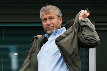 FILE PHOTO: Football - Chelsea v Crystal Palace - Barclays Premier League - Stamford Bridge - 3/5/15   Chelsea owner Roman Abramovich in the stands.  Action Images via Reuters  /  John Sibley / File Photo