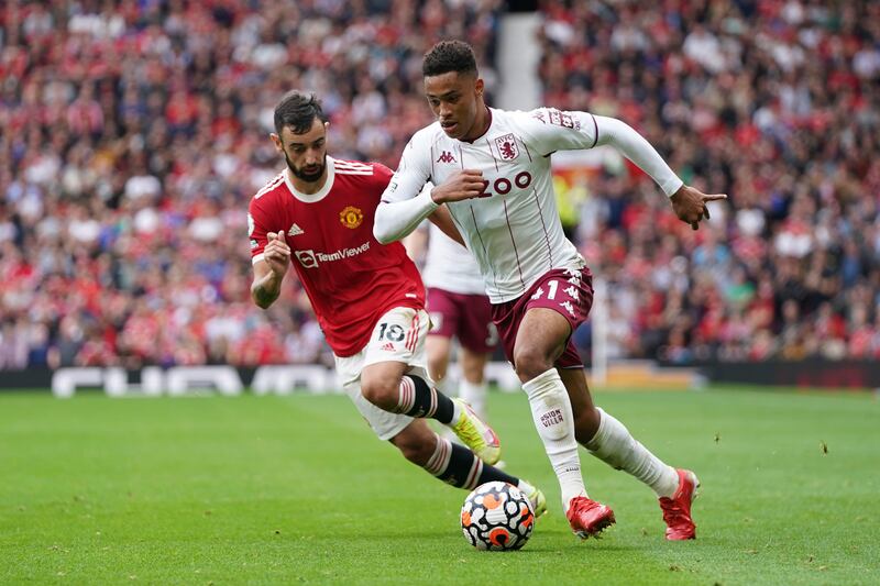 Jacob Ramsey - 7: Showed great determination to get back and tackle Greenwood after it looked like United man had got away in first-half injury time. Slipped at crucial moment when teed-up in United box in last 10 minutes. Key part of Villa’s relentless pressing game. AP