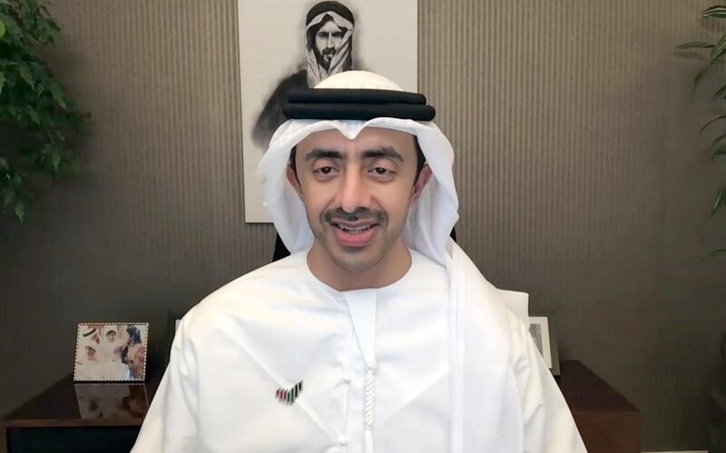 Sheikh Abdullah bin Zayed, Minister of Foreign Affairs and International Cooperation. Wam