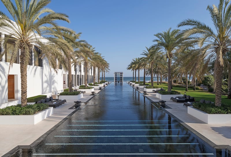 Home to Oman's longest swimming pool, The Chedi Muscat is the place to go for a luxury seaside stay. All photos: GHM Hotels