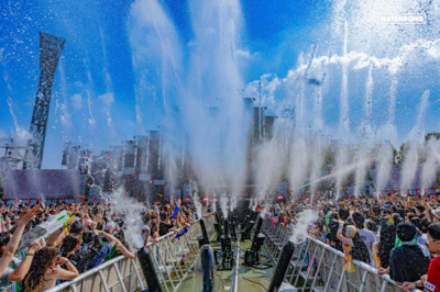 The Waterbomb Festival originated in South Korea. Photo: Waterbomb Festival