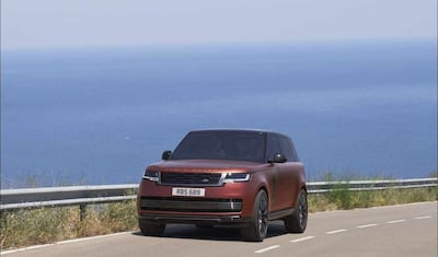 Electronic air suspension allows for a smooth ride in the new Range Rover.