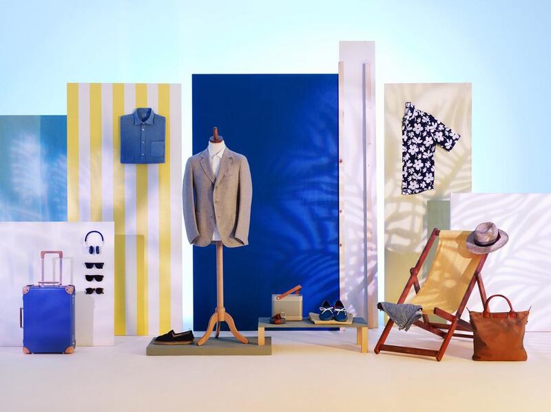 A representation of Mr. Porter's spring/summer 2014 collection. Courtesy: Mr. Porter