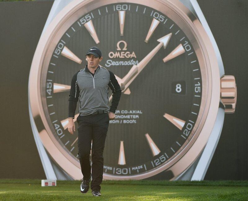 DUBAI, UNITED ARAB EMIRATES - FEBRUARY 03:  Rory McIlroy of Northern Ireland on the 7th tee during the pro-am event prior to the Omega Dubai Desert Classic on the Majlis course at the Emirates Golf Club on February 3, 2016 in Dubai, United Arab Emirates.  (Photo by Ross Kinnaird/Getty Images)