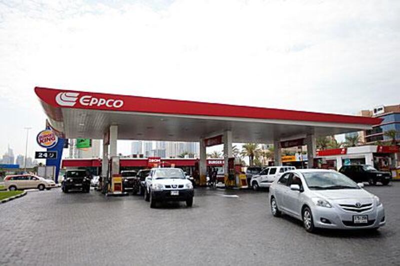 Eppco will trial self-service at 10 of their petrol stations from midnight on July 4. Sarah Dea / The National