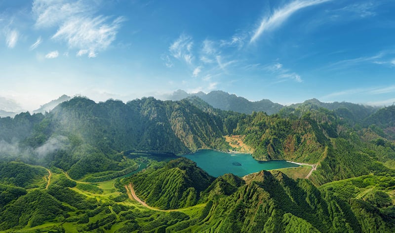 Hatta Dam Lake.