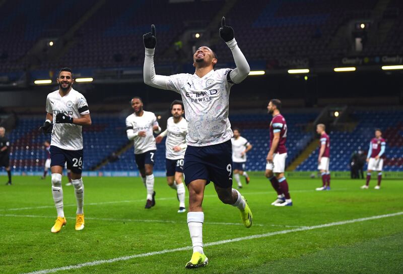 Gabriel Jesus - 7: Headed home from edge of six-yard box after just three minutes for his 75th City goal. Brazilian led the line well for City. AP