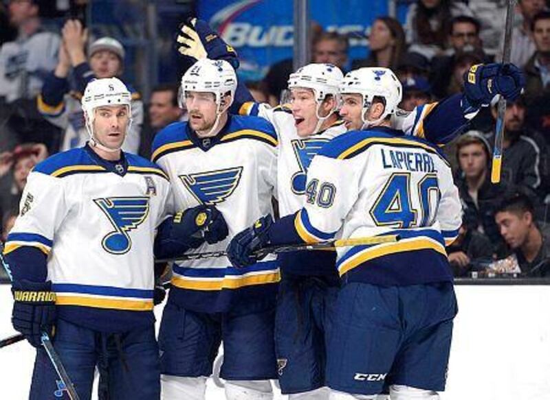 Early cases of a mumps breakout in the NHL can be traced back to the St Louis Blues, which some observers dubbed “Team Zero”. Harry How/Getty Images/AFP