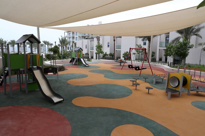 Children's play area at Address Beach Resort Fujairah