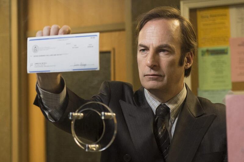 Television series such as Better Call Saul, which is being released in the UAE soon after in the US, reflect the new reality of pirated content. Photo: Ursula Coyote / AP