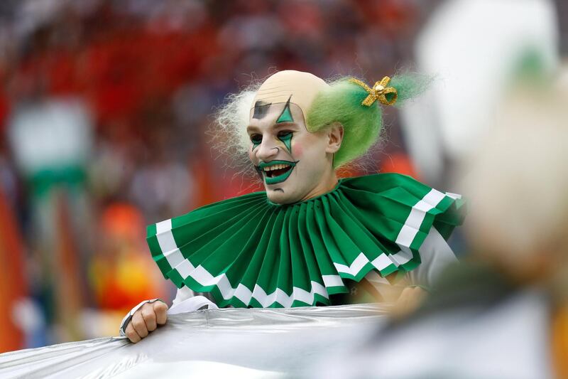 World Cup opening ceremony at the Luzhniki Stadium, Moscow. Kai Pfaffenbach / Reuters